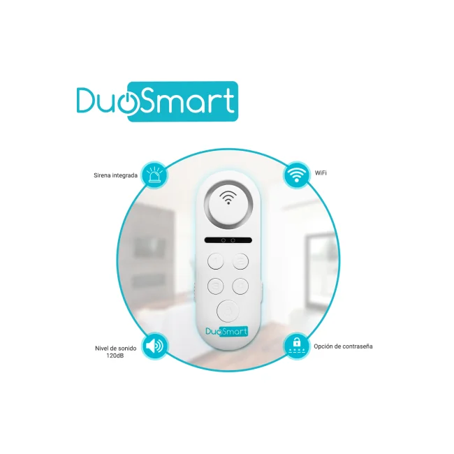 DuoSmart C60 sensor de puertas/ventanas Inalámbrico Blanco image 5
