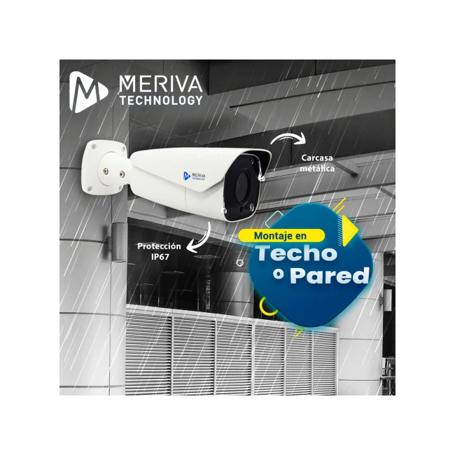 Meriva Technology MAPR-200 cámara de vigilancia Bala Cámara de seguridad IP Interior y exterior 1920 x 1080 Pixeles Techo/pared image 9