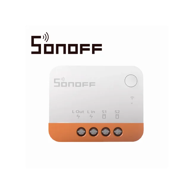 MINI INTERRUPTOR INWALL ZIGBEE  SONOFF ZBMINIL2 / INTERRUPTOR UN CANAL BIDIRECCINAL IDEAL CONEXION TIPO ESCALERA / SOLUCION DE SMART HOME CON TEMPORIZADOR / NECESITA HUB ZIGBEE / MAXIMA CORRIENTE SOPORTADA 6 AMP