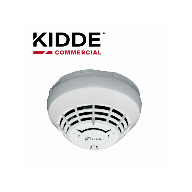 DETECTOR DIRECCIONABLE KIDDE KI-OSD DE HUMO ÓPTICO MULTICRITERIO, LISTADO UL / ULC / INCLUYE BASE ESTANDAR KI-SB