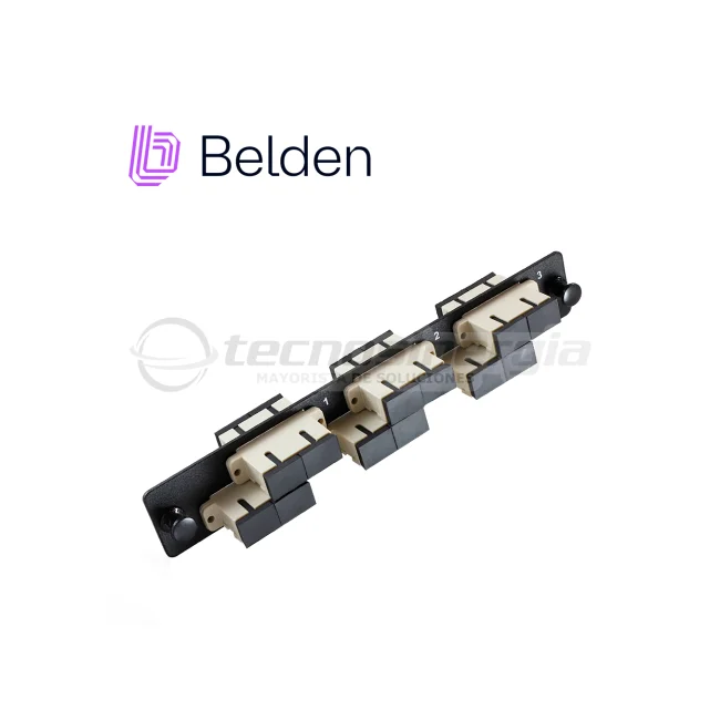Belden AX100098 adaptador de fibra óptica SC 1 pieza(s) Negro