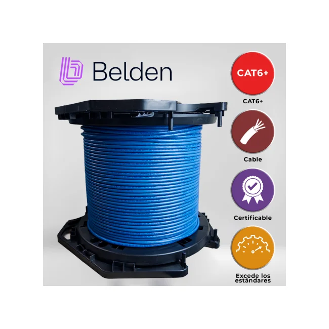Belden 2412 006A1000 cable de red Azul 305 m Cat6 U/UTP (UTP) image 11