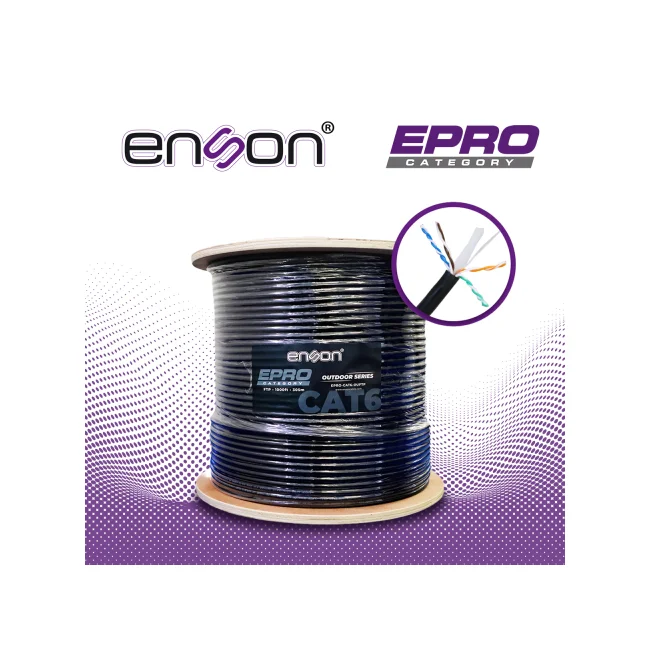 Enson EPRO-CAT6-OUFTP cable de red Multicolor 305 m F/UTP (FTP) image 4