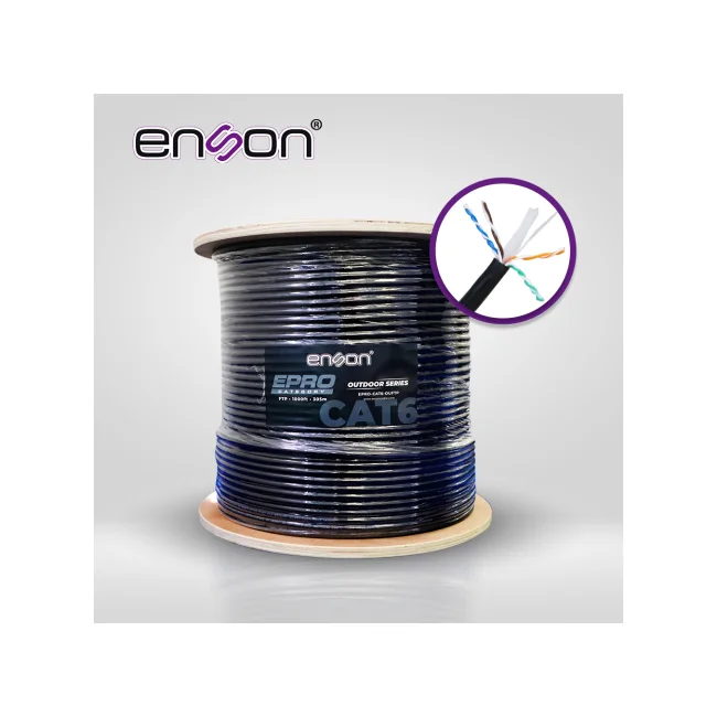 Enson EPRO-CAT6-OUFTP cable de red Multicolor 305 m F/UTP (FTP) image 3