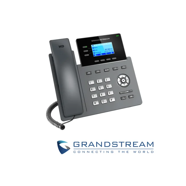 Grandstream Networks GRP2603P teléfono IP Negro 3 líneas LCD image 6