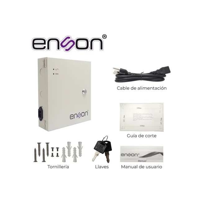 Enson PSB-1209 accesorio para cámara de seguridad Sistema de alimentación image 8