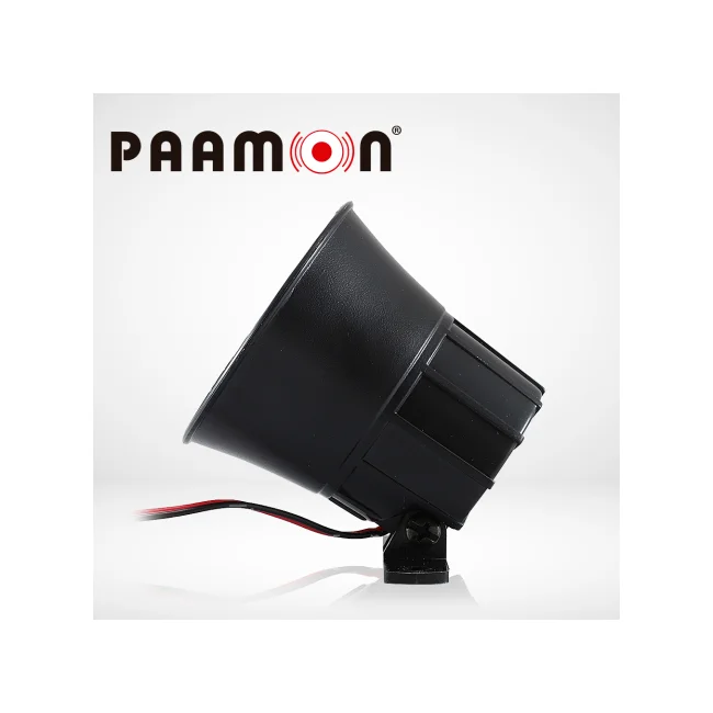 MINI SIRENA PAAMON 15 WATTS PM-SRE108, 1 TONO, USO PARA INTERIOR Y EXTERIOR, MATERIAL PLASTICO ABS, NIVEL DE SONIDO 110DB, VOLTAJE DE OPERACION DE 9-15VDC, COMPATIBLE CON CUALQUIER SISTEMA DE ALARMA. image 4
