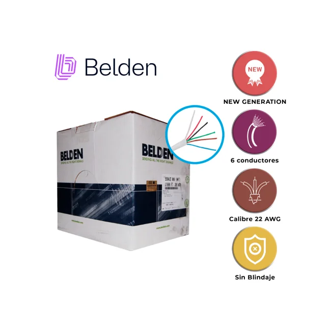 Belden 5504UE 009U1000 cable de audio Blanco image 6