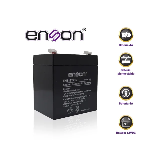 Enson ENS-BT412 batería para sistema UPS Sealed Lead Acid (VRLA) 14.9 V image 3