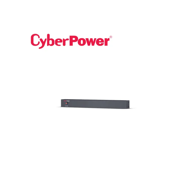 CyberPower PDU15B8R unidad de distribución de energía (PDUs) 8 salidas AC 1U Negro image 2