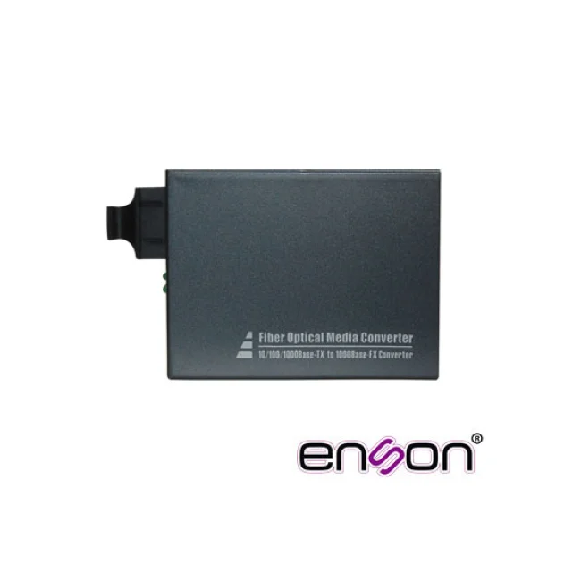 Enson ENS-MC100SC convertidor de red 1000 Mbit/s Multimodo, Modo único Negro image 4