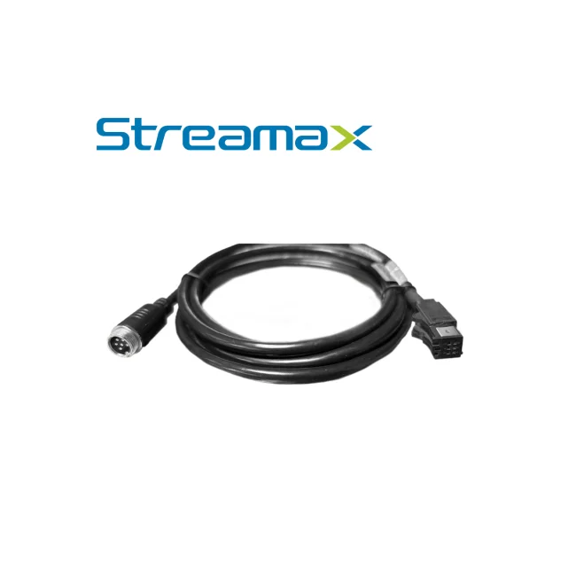 CABLE CONVERTIDOR DIN DE AVIACION STREAMAX M6PIN DJ-TRANSFER / 6 PINES / 0.18 METROS / COMPATIBLE CON CAMARAS IP Y MDVR MA16MAX