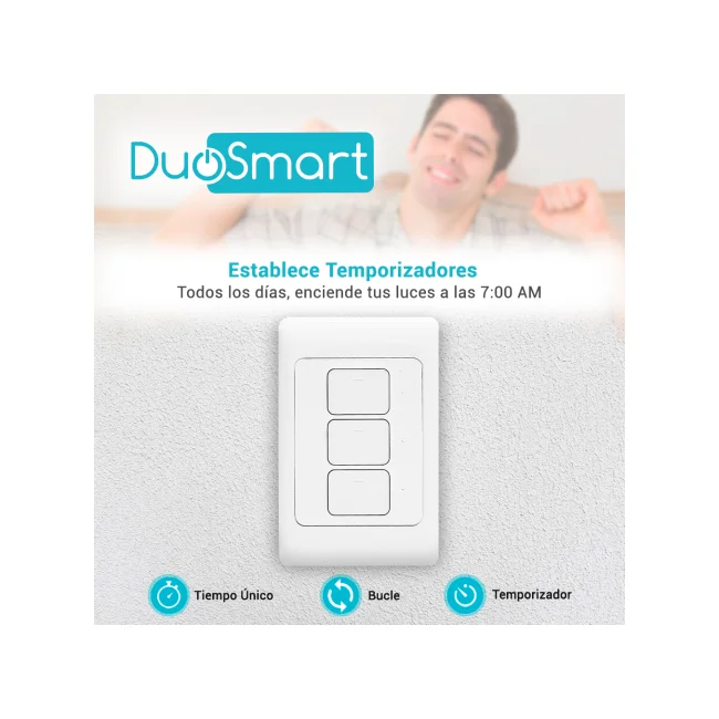 DuoSmart A30 interruptor de llave Blanco 1 pieza(s) image 5