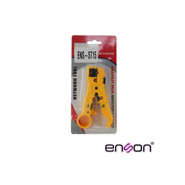 Enson ENS-ST15 ponchadora Herramienta pelacables Amarillo image 5