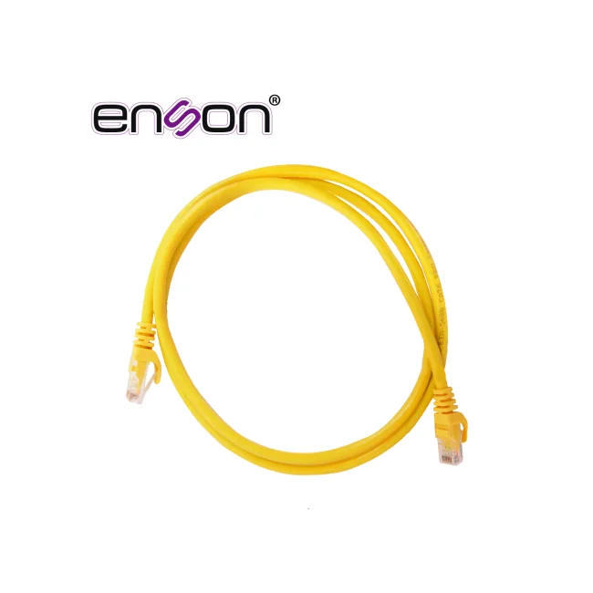 Enson P6012Y cable de red Amarillo 1.2 m Cat6 U/UTP (UTP) image 4