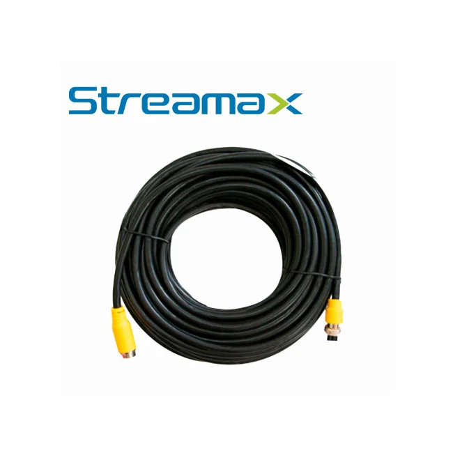 CABLE DIN DE AVIACION STREAMAX MCBL150 / 4 PINES / 15 METROS / COMPATIBLE CON CAMARAS AHD