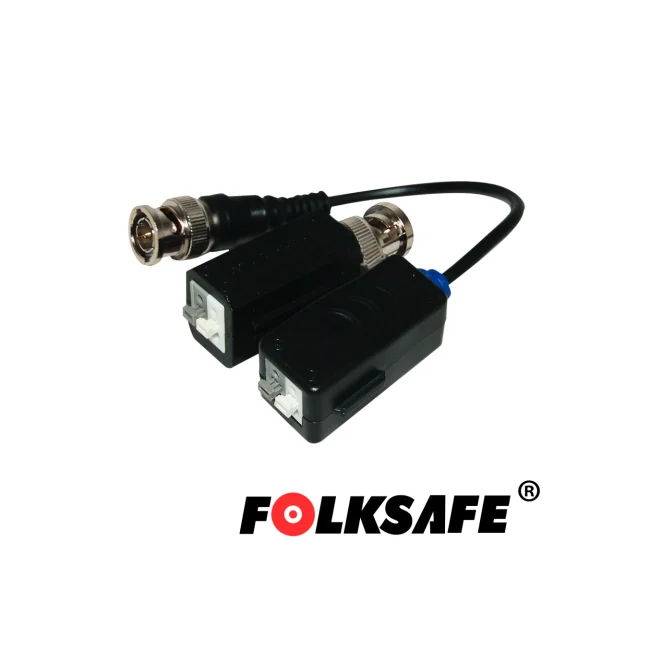 FOLKSAFE FS-HDP4100C extensor de audio/video Transmisor AV Negro