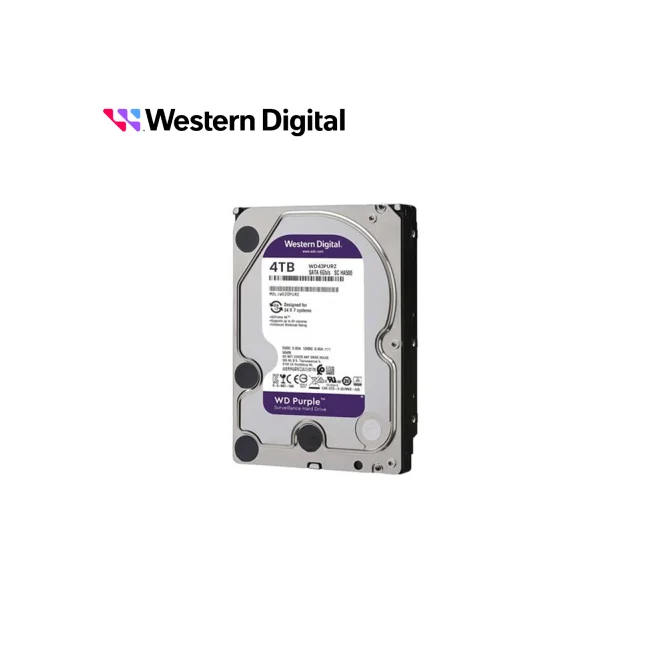 Western Digital Purple WD43PURZ disco duro interno 4 TB 5400 RPM 256 MB 3.5" Serial ATA III image 4