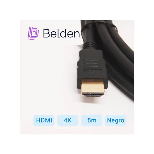 Belden HDE005MB cable HDMI 5 m HDMI Tipo A (Estándar) Negro image 6