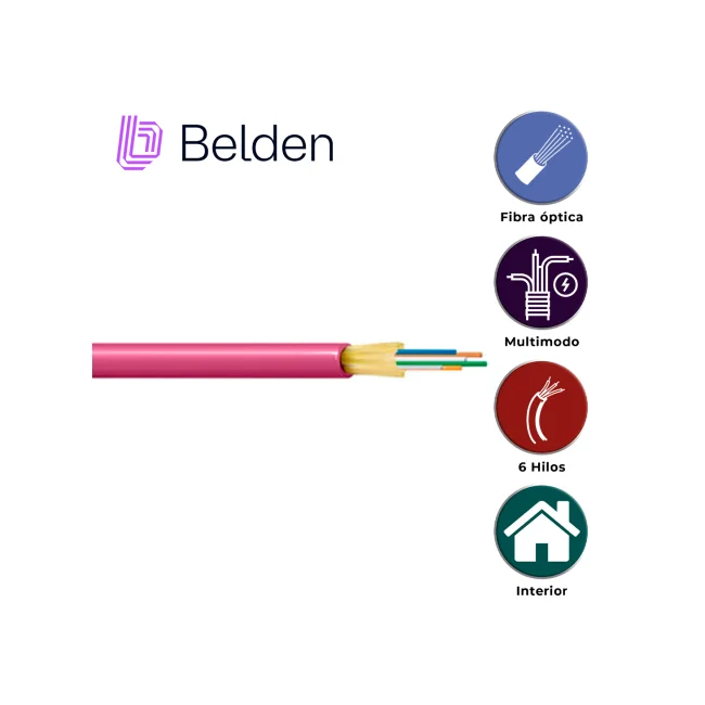 Belden FI4D006R9 InfiniBand/fibre optic cable Violeta