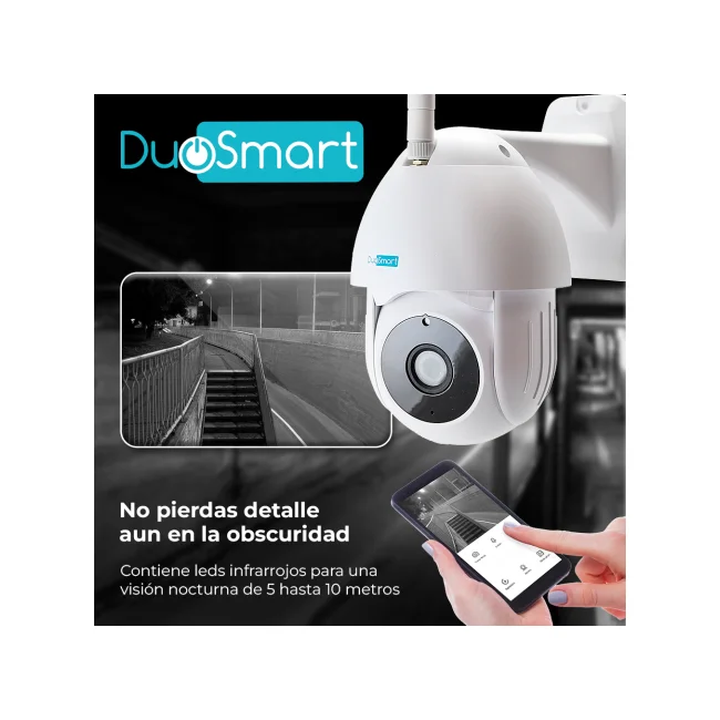 DuoSmart E70 cámara de vigilancia Esférico Cámara de seguridad IP Interior y exterior 2304 x 1296 Pixeles Techo/pared image 8