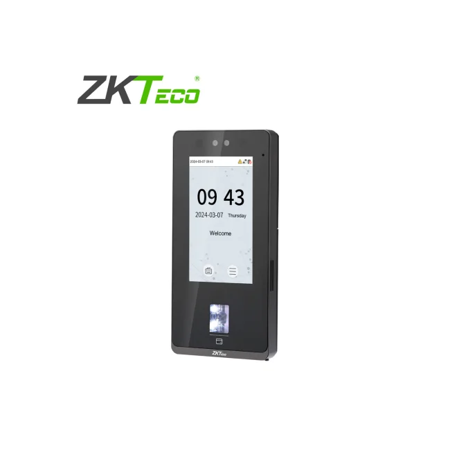 ZKTECO SenseFace 4A - Control de acceso y asistencia para 6,000 rostros / 8,000 huellas / 8,000 tarjetas ID 125kHz / TCP/IP / IP65 / 1 Relevador / Compatible con Software Gratuito ZKBio Zlink image 3