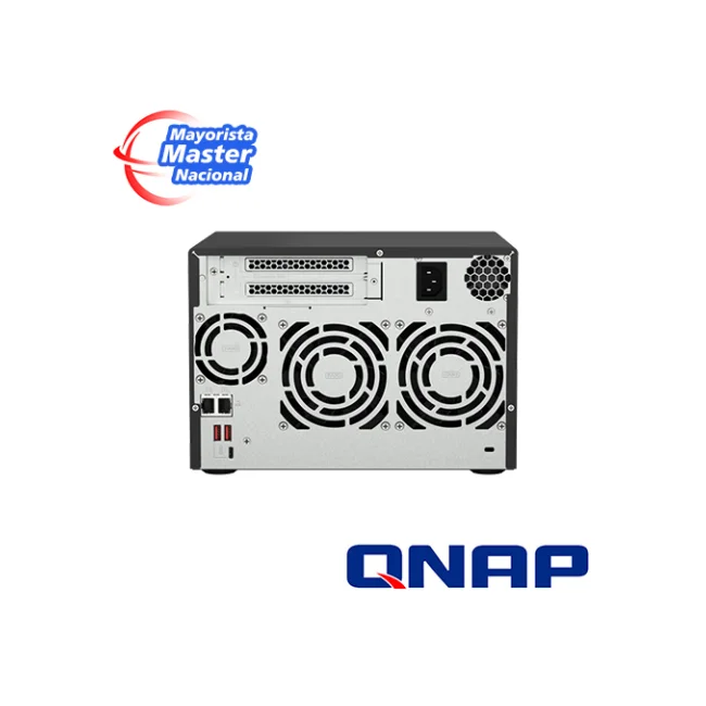 QNAP TS-673A NAS Tower Ryzen Embedded V1500B 8 GB DDR4 0 TB QNAP Turbo System Antracita image 9