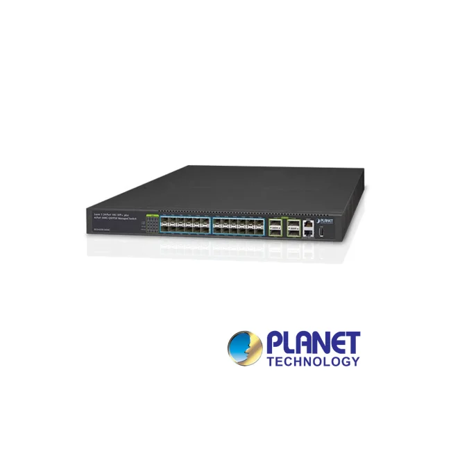 PLANET XGS-6350-24X4C dispositivo de redes Gestionado L3 1U Negro image 6