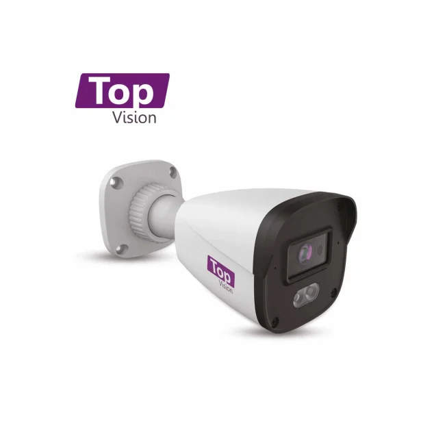 CAMARA HD BULLET TOPVISION TBDL500A / 5MP / AHD/TVI/CVI/SD / 2.8MM / 30M IR - 20M LUZ CALIDA LUZ DUAL / MICROFONO INTEGRADO / IP67 / COC / CARCASA METAL - PLASTICA / 12VCD / IMAGEN A COLOR 24X7 AUDIO POR COAXIAL O UTP /SOLO COMPATIBLE CON DVR MERIVA SERIES MXVR-5XXXA/6XXXA/8XXXA