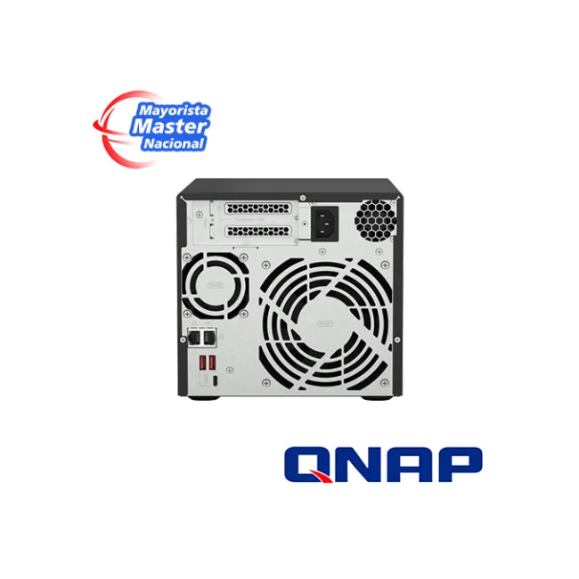 QNAP TS-473A NAS Tower Ryzen Embedded V1500B 8 GB DDR4 0 TB QNAP Turbo System Negro image 8