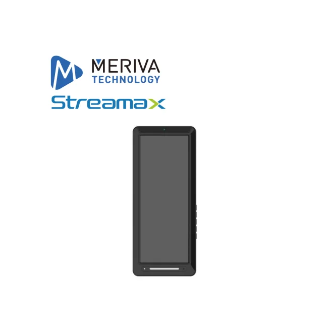 DISPLAY TIPO RETROVISOR STREAMAX MDP12S / 12.3 PULGADAS / CONECTOR DIN 4 PINES / TRANSMISION DE VIDEO Y AUDIO DE CAMARA IPC / PANTALLA ANTIRREFLEJO / DOBLE VISTA CON PUNTO CIEGO