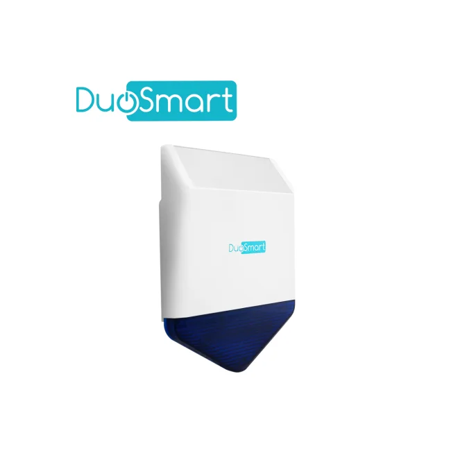 DuoSmart CSIREN1 sirena Sirena inalámbrica Interior / exterior Azul, Blanco