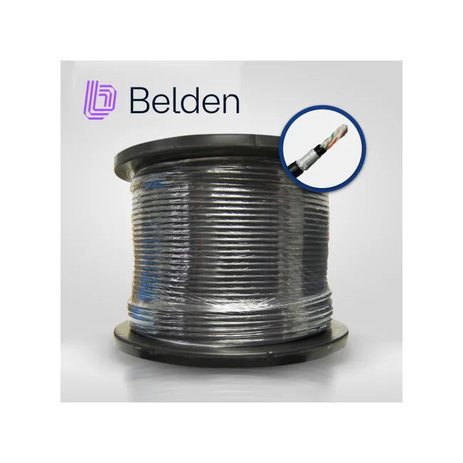 Belden OSP6AU 0101000 cable de red Negro 305 m Cat6a image 4