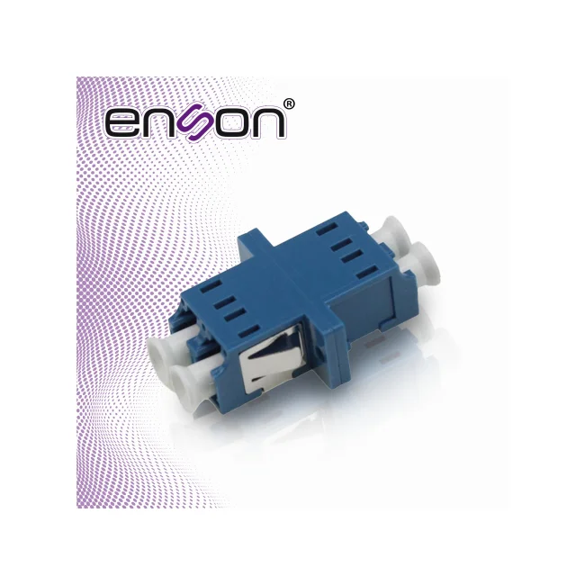 CONECTOR MODULAR DE FIBRA OPTICA ENSON ENS-LCUPC-OS2 CONECTOR DUPLEX LC-UPC OS2