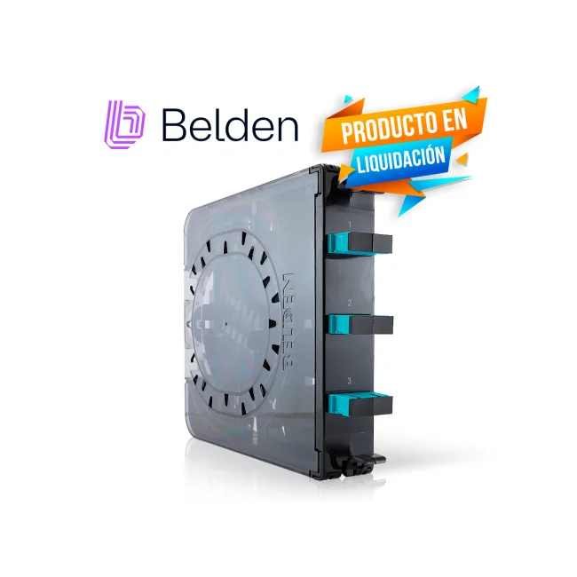 Belden FC3X03SDFS adaptador de fibra óptica 1 pieza(s) Negro image 9