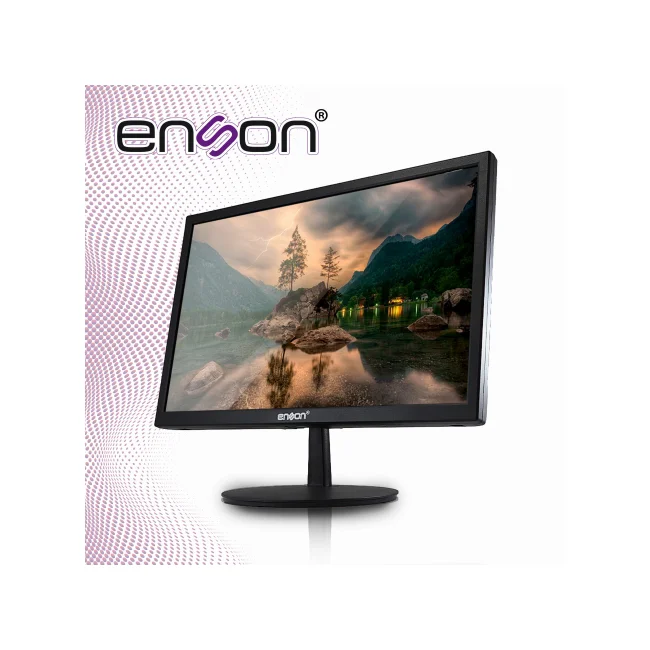 MONITOR LED FULL HD DE ENSON MODELO ENS-MDH19 DE 19 PULGADAS RESOLUCION DE 1920 X 1080 ENTRADA DE VIDEO HDMI/VGA SALIDA DE AUDIO HDMI/RCA PUERTO USB