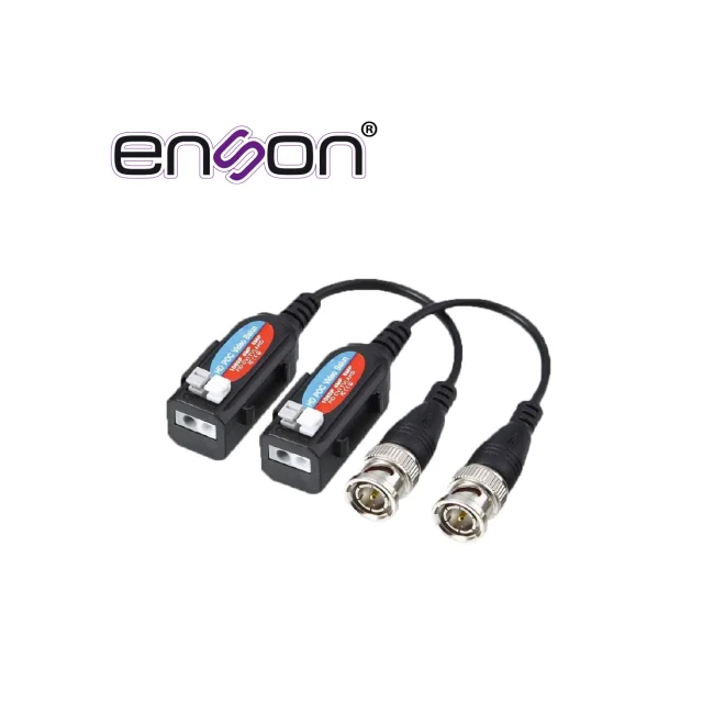 TRANSCEPTOR PASIVO 4K POC ENSON ENS-VT4K CON PROTECCION CONTRA SOBRE TENSIONES SOPORTA RESOLUCIONES 720P 960P 1080P 3MP 4MP 5MP 4K