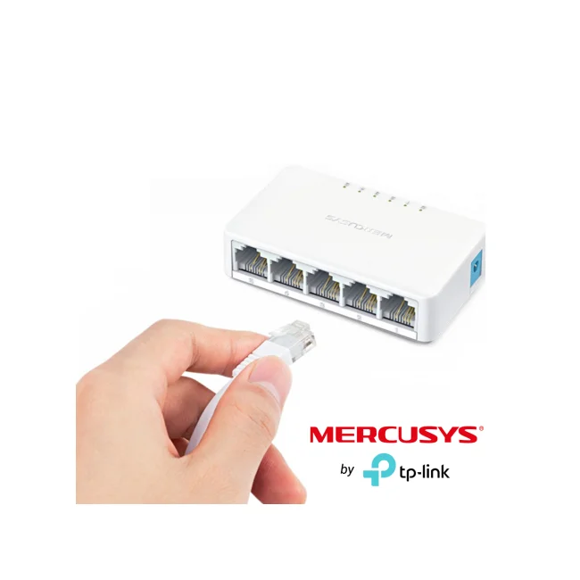 Mercusys MS105 dispositivo de redes No administrado Fast Ethernet (10/100) Blanco image 11