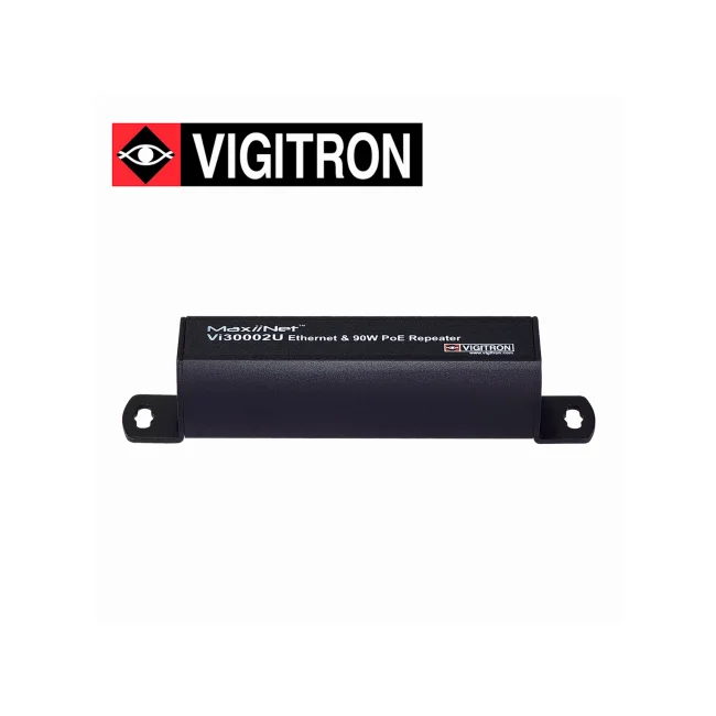 REPETIDOR POE VIGITRON  VI30002U / 10M /100M  / EXTIENDE SEÑAL POE DE 90W HASTA 200 METROS / POE AF/AT/BT