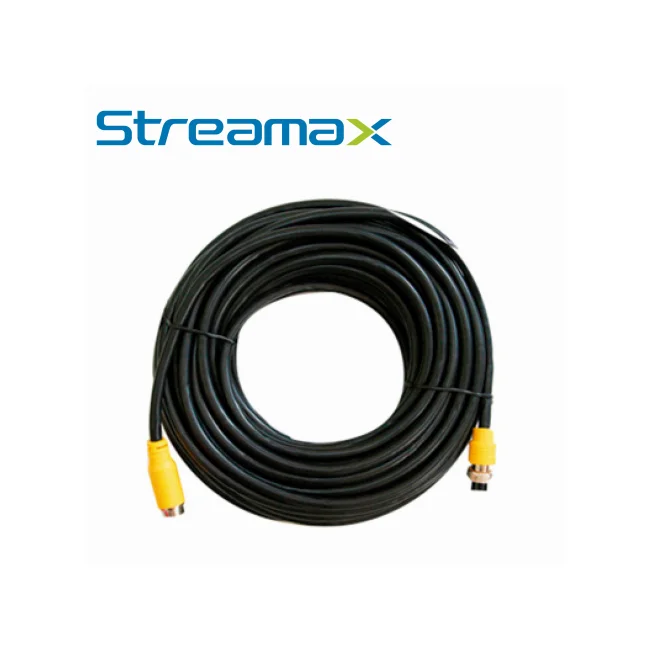 CABLE DIN DE AVIACION STREAMAX MCBIP110 / 6 PINES / 11 METROS / COMPATIBLE CON CAMARAS IP