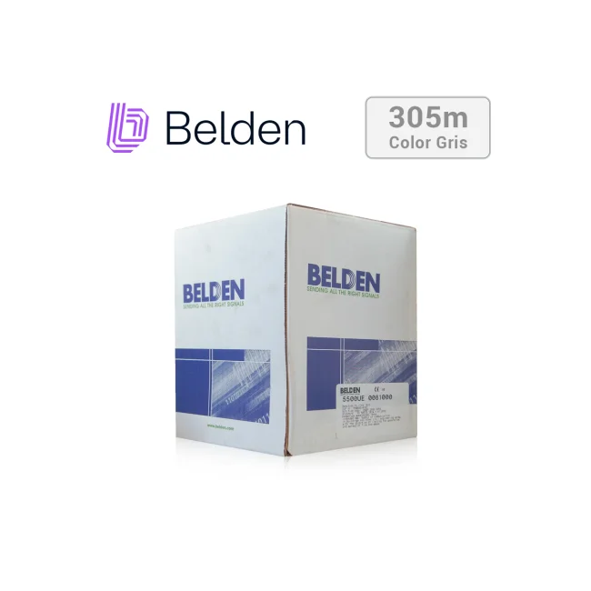Belden 5500UE cable de audio 305 m Gris image 7