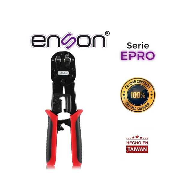 Enson EPRO-PLUGTOOL ponchadora Herramienta para prensar Negro, Rojo image 4