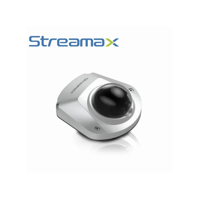 CAMARA DOMO IP STREAMAX M955C25 / 2MP / 2.8MM / 8M IR / IP65 / CONECTOR DIN 6 PINES / 12 VCD / INTERIOR / MICROFONO INTEGRADO