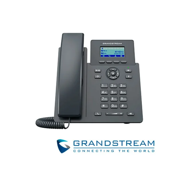 Grandstream Networks GRP2601 teléfono IP Negro 1 líneas LCD image 9