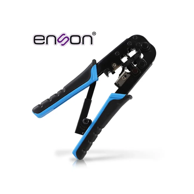 PINZAS PONCHADORAS DE RJ45 ENSON ENS-NT02 PARA CONECTORES RJ45 (8 PINES) Y RJ11 (6 PINES) CON NAVAJA DE CORTE image 3