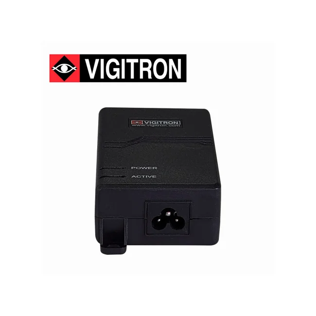 INYECTOR POE VIGITRON  VI2201 / COMPATIBLE CON POE AF/AT / FUENTE ALIMENTACION ACTIVA INTEGRADA 30W / 10M /100M /1000M