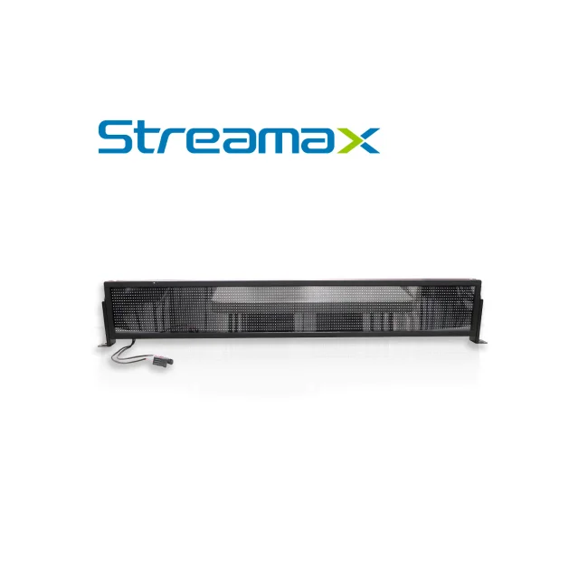 ANUNCIADOR DISPLAY STREAMAX ANDLED-FRONT / 18-32 VCD / 135.3 X 21 X 5 CM / VISIBILIDAD 2-80M