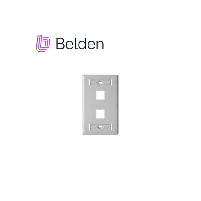 Belden AX102655 placa de pared o cubierta de interruptor Blanco image 5