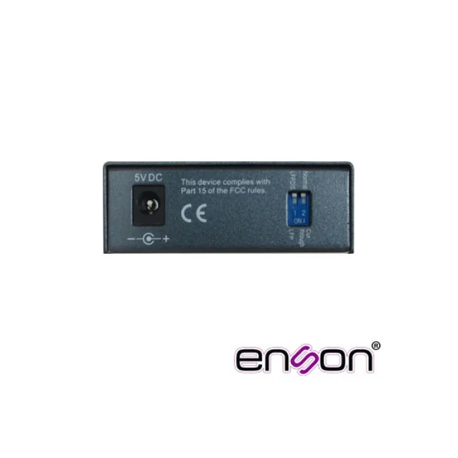 Enson ENS-MC100SFP convertidor de red 1000 Mbit/s 1550 nm Multimodo, Modo único Negro image 5