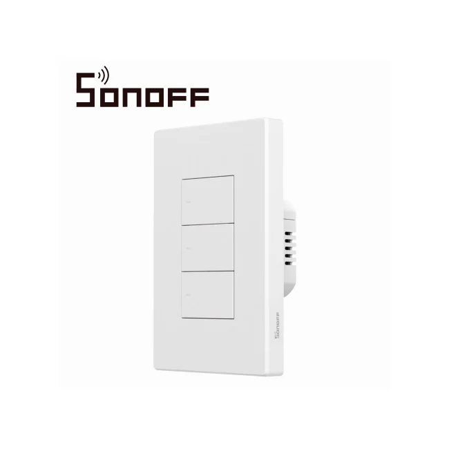 APAGADOR DE PARED TOUCH ZIGBEE  SONOFF ZBM5-3C-120W / ZIGBEE 3.0 / 3 CANALES/ SOLUCIONES DE SMART HOME/ CARGA MAXIMA TOTAL 10 AMP / COMPATIBLE CON HUB ZIGBEE image 3